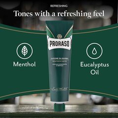 Крем для бритья Classic Proraso, 150 ml x 3 цена и информация | Косметика и средства для бритья | 220.lv