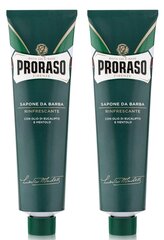 Крем для бритья Classic Proraso, 150 ml x 2 шт. цена и информация | Косметика и средства для бритья | 220.lv