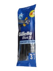 Vienreizlietojamie skuvekļi Gillette Blue 3 Comfort Slalom, 3 gab. x 12 gab. cena un informācija | Skūšanās piederumi, kosmētika | 220.lv