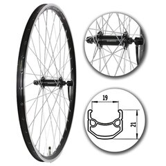 26" Velosipēda priekšējais ritenis, MDR cena un informācija | Citas velosipēdu rezerves daļas | 220.lv