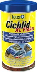 Корм для цихлид Tetra Cichlid XL Flakes, 1 л цена и информация | Корм для рыб | 220.lv