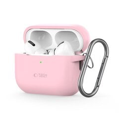 TECH-PROTECT SILIKONA ĀĶIS APPLE AIRPODS PRO 1 | 2 DUSTY PINK cena un informācija | TV kronšteini | 220.lv