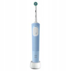 Oral-B Vitality Pro D103 Blue zobu birste + zils futrālis + 4 rezerves uzgaļi + 2 izspiedēji cena un informācija | Elektriskās zobu birstes | 220.lv