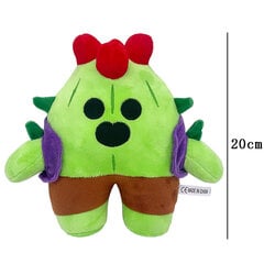 Mīkstā plīša rotaļlieta Brawl stars, Spike, 20cm цена и информация | Мягкие игрушки | 220.lv