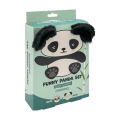 MOND'SUB Funny Panda komplekts maskai un aprocei - Nostiprinoša lokšņu sejas maska + Panda aproces komplekts cena un informācija | Sejas maskas, acu maskas | 220.lv