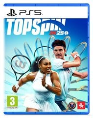 Top Spin 2K25 Playstation 5 PS5 игра цена и информация | Компьютерные игры | 220.lv