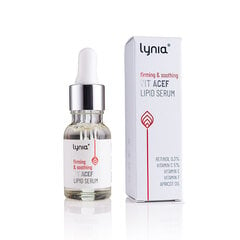 Lynia Nostiprinošs un nomierinošs lipīdu serums 15 ml - Nostiprinošs un nomierinošs lipīdu serums ar A, C, E un F vitamīniem. cena un informācija | Serumi sejai, eļļas | 220.lv