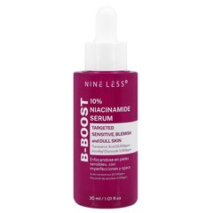 NINE LESS B-Boost 10% Niacinamide Serum 30 ml - Serums ar niacinamīdu cena un informācija | Serumi sejai, eļļas | 220.lv