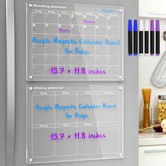 Magnētiskais kalendārs ledusskapim NPPLUS cena un informācija | Kalendāri, piezīmju grāmatas | 220.lv