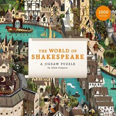 The World of Shakespeare : 1000-Piece Jigsaw Puzzle cena un informācija | Puzles, 3D puzles | 220.lv