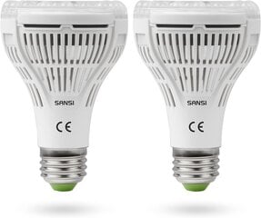 Sansi S-3 LED Лампа для растений, 2 шт. цена и информация | Проращиватели, лампы для растений | 220.lv