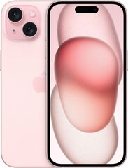 Apple iPhone 15 128GB (Klase A (Ļoti labs stāvoklis, lietots)) cena un informācija | Mobilie telefoni | 220.lv