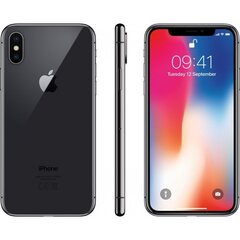 Apple iPhone X 64GB (Klase A (Ļoti labs stāvoklis, lietots)) cena un informācija | Mobilie telefoni | 220.lv