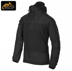 Vīriešu ziemas jaka, Helikon-Tex, WINDRUNNER WINDSHIRT, Melna cena un informācija | Vīriešu virsjakas | 220.lv