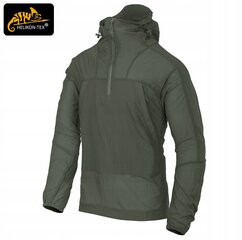 Vīriešu ziemas jaka, Helikon-Tex, WINDRUNNER WINDSHIRT, Alpha Green cena un informācija | Vīriešu virsjakas | 220.lv