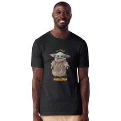 Yoda Mandalorian T-krekls: Star Wars fanu T-krekls XS cena un informācija | Vīriešu T-krekli | 220.lv