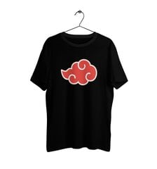 Мужская футболка Naruto Akatsuki Cloud Symbol T-Shirt: The Essence of Ninja Manga Anime M цена и информация | Мужские футболки | 220.lv