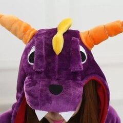 Onesie Kigurumi pidžama Spyro maskēšanās kostīms S: 145-155cm cena un informācija | Naktskrekli, pidžamas | 220.lv