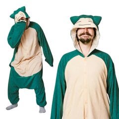 Džemperis Kigurumi Pidžama Pokemon Snorlax Disguise S: 145 - 155cm cena un informācija | Naktskrekli, pidžamas | 220.lv