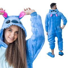 Kigurumi pidžama Lilo &amp; Stitch Pārģērbšanās kostīms S: 145-155cm cena un informācija | Naktskrekli, pidžamas | 220.lv