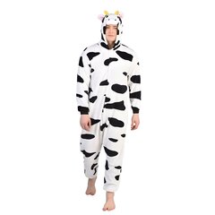 Onesie Kigurumi pidžama Govs maskēšanās kostīms M: 155-165cm cena un informācija | Naktskrekli, pidžamas | 220.lv