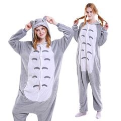 Onesie Kigurumi pidžama Totoro Pārģērbšanās kostīms S: 145 - 155cm cena un informācija | Naktskrekli, pidžamas | 220.lv