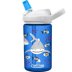 Pudele CamelBak Eddy+ Kids Friendly Sharks, 400ml cena un informācija | Ūdens pudeles | 220.lv