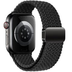 TECH-PROTECT NYLONMAG APPLE WATCH 4 | 5 | 6 | 7 | 8 | 9 | SE (38 | 40 | 41 ММ) ЧЕРНЫЙ цена и информация | Аксессуары для смарт-часов и браслетов | 220.lv