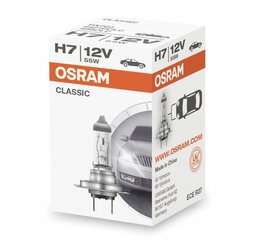 Автомобильные лампы Osram H7 55W, 2 шт. цена и информация | Автомобильные лампочки | 220.lv