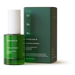 THERAMID Clinical Vitamin A 30 ml - Restrukturizējoša procedūra ar A vitamīnu cena un informācija | Serumi sejai, eļļas | 220.lv