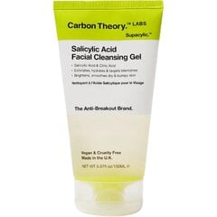 CARBON THEORY - Salicilskābes eksfoliējošs gēls, 150ml - Eksfoliējošs sejas mazgāšanas līdzeklis ar salicilskābi. cena un informācija | Sejas ādas kopšana | 220.lv