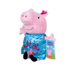 Liels plīša talismans Peppa Pig Star 22cm cena un informācija | Dekoratīvie spilveni un spilvendrānas | 220.lv