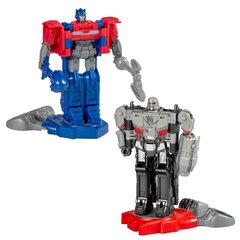 TRANSFORMERS MV8 игровой набор Сражающиеся роботы Оптимус Прайм и Мегатрон, 11,5 cm цена и информация | Песочницы, песок | 220.lv