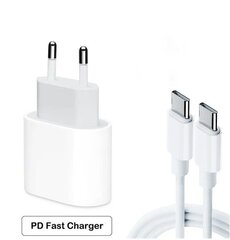 Samsung Quick Charger - Adapter + Cable 20W USB-C 2m cena un informācija | Lādētāji un adapteri | 220.lv