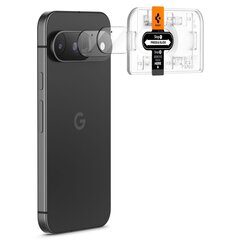 SPIGEN OPTIK.TR "EZ FIT" KAMERAS AIZSARGS 2 GAB. GOOGLE PIXEL 9 CRYSTAL CLEAR cena un informācija | Telefonu vāciņi, maciņi | 220.lv