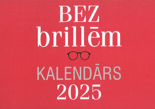 Kalendārs 2025.BEZ brillēm cena un informācija | Kalendāri, piezīmju grāmatas | 220.lv