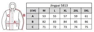 Куртка мужская Jingpai 5813, черная цена и информация | Мужские куртки | 220.lv