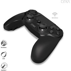 Беспроводной игровой контроллер Hyperkin Cirka NuForce, PS4/PS3/PC/Mac черный цена и информация | Джойстики | 220.lv