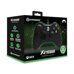 Проводной контроллер Hyperkin Xenon, официально лицензированная реплика Xbox 360, черный цена и информация | Джойстики | 220.lv