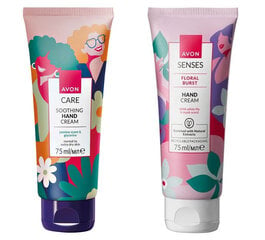 Avon Care roku krēmu komplekts, 2x75ml cena un informācija | Ķermeņa krēmi, losjoni | 220.lv