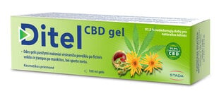 Dzesēšanas gels ar CBD eļļu Ditel CBD, 100ml цена и информация | Мази, бальзамы | 220.lv