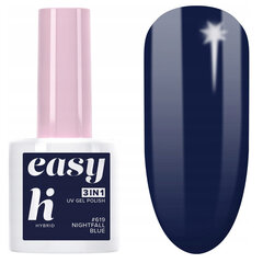 Hibrīda nagu laka Hi Hybrid Easy 3 in 1 619 Nightfall Blue, 5 ml cena un informācija | Nagu lakas, stiprinātāji | 220.lv