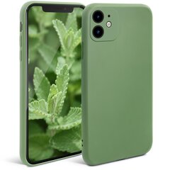 Moozy Minimalist iPhone 11 matēts silikona vāciņš, Piparmētru zaļš cena un informācija | Telefonu vāciņi, maciņi | 220.lv