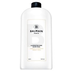 Balmain izgaismojošā maska Silver Pearl neitralizējoša maska platīna blondiem un sirmiem matiem 1000 ml cena un informācija | Matu kondicionieri, balzāmi | 220.lv