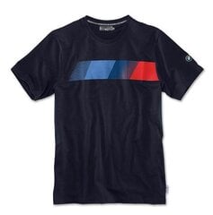 Футболка BMW Motorsport Fan T-Shirt, синий цвет, размер S, хлопок, короткий рукав цена и информация | Мужские футболки | 220.lv