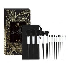 ECARLA 13-Piece Makeup Brush Set - Набор кистей для макияжа 13 шт. черный цена и информация | Аксессуары для волос | 220.lv