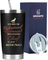 Termiskā krūze Grogife, 600 ml cena un informācija | Termosi, termokrūzes | 220.lv