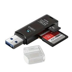 Сделка 1.0 USB3.0 и USB2.0 мини-устройство для чтения карт SD цена и информация | Адаптеры и USB разветвители | 220.lv