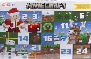 Kalendārs Minecraft Advent HMX86 2024 cena un informācija | Datorspēļu suvenīri | 220.lv