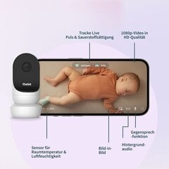 Мобильная няня Owlet Cam Dream Sock, зеленая цена и информация | Радионяни | 220.lv